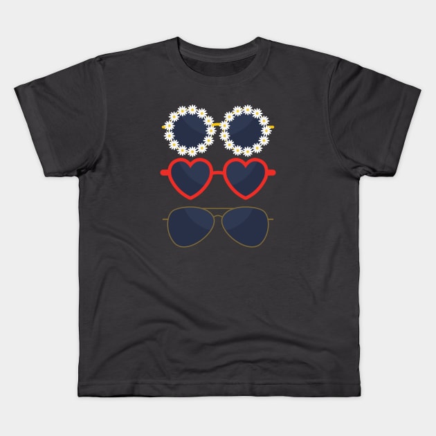 Ghost Glasses Kids T-Shirt by fashionsforfans
